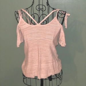 American Eagle Cold-Shoulder Tee